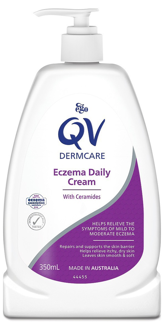 QV Dermcare Eczema Daily Cream with Ceremides 350ml image 0